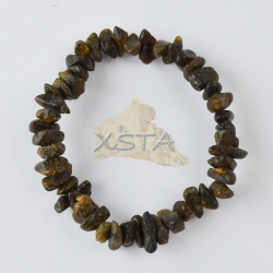 Amber bracelet chips natural beads